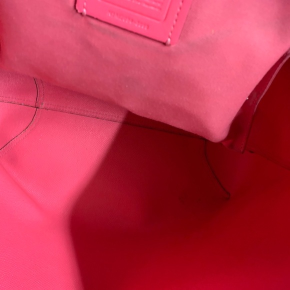 Coach large tote with matching wallet. - Picture 5 of 8